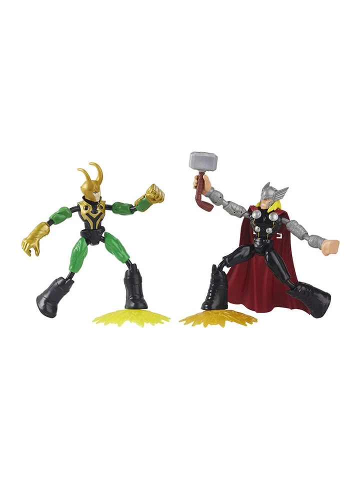 Avengers 2er-Set: Spielfiguren "Thor Vs. Loki" - Ab 4 Jahren 2 Avengers 2er-Set: Spielfiguren "Thor Vs. Loki" - Ab 4 Jahren – Bild 2