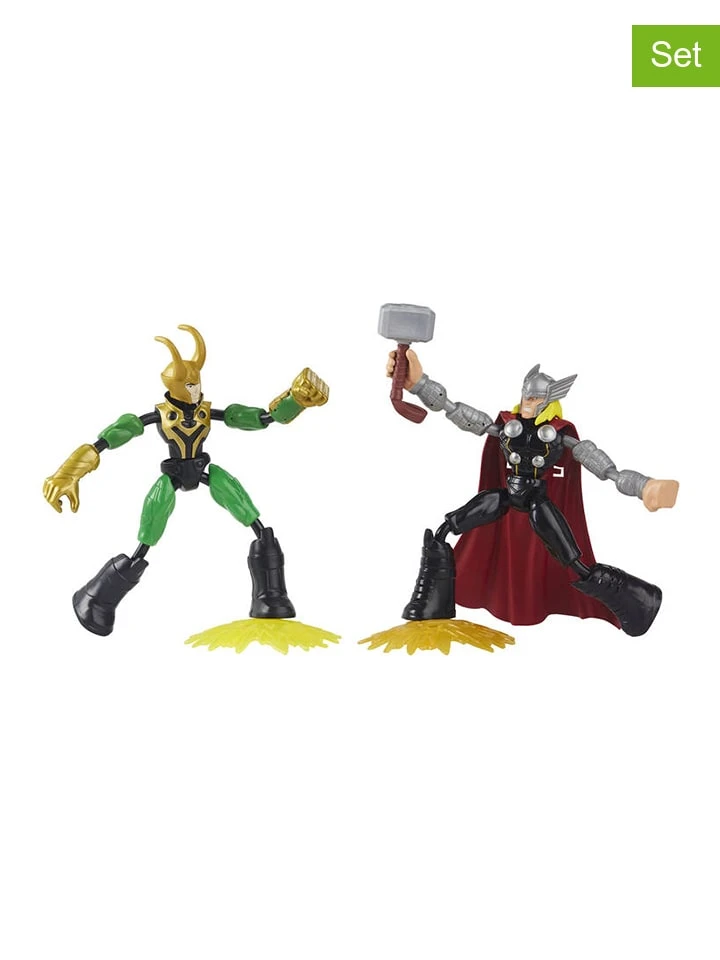 Avengers 2er-Set: Spielfiguren "Thor Vs. Loki" - Ab 4 Jahren 1 Avengers 2er-Set: Spielfiguren "Thor Vs. Loki" - Ab 4 Jahren