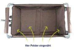 Beachtrekker LiFe Faltbarer Bollerwagen (Rot) + Bremse + Sonnenverdeck -Bester Spielzeug Geschäft beachtrekker beachtrekker life faltbarer bollerwagen rot bremse sonnenverdeck 4