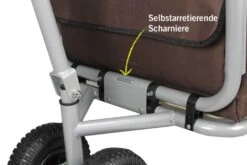 Beachtrekker LiFe Faltbarer Bollerwagen (Rot) + Bremse + Sonnenverdeck -Bester Spielzeug Geschäft beachtrekker beachtrekker life faltbarer bollerwagen rot bremse sonnenverdeck 5