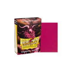 Dragon Shield Japanische Größe Kartenhüllen Matte Magenta (60)