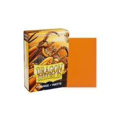 Dragon Shield Japanische Größe Kartenhüllen Matte Orange (60)