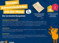 Adventskalender Escape Room Mit Der Maus -Bester Spielzeug Geschäft franzis adventskalender escape room mit der maus 2