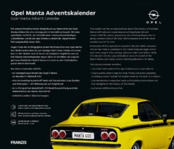 Adventskalender Opel Manta -Bester Spielzeug Geschäft franzis adventskalender opel manta 3