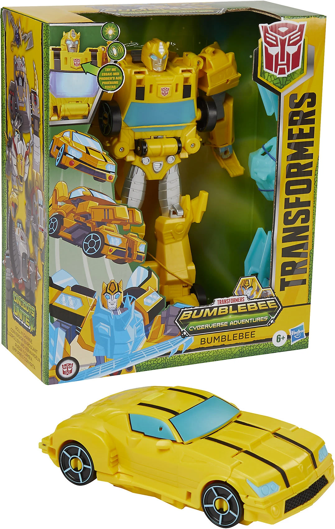 Hasbro Transformers Bumblebee Cyberverse Adventures Roll N’ Change Bumblebee 1 Hasbro Transformers Bumblebee Cyberverse Adventures Roll N’ Change Bumblebee