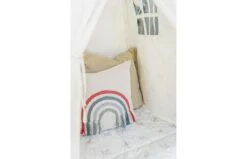 Baumwollkissen-Bezug In Regenbogen Design -Bester Spielzeug Geschäft kindsgut baumwollkissen bezug in regenbogen design 3