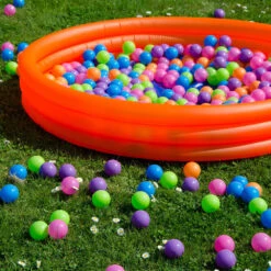 100 Bällebadbälle Ab 0 Jahren Plastikbälle Für Bällebad 5,5cm In Bunt -Bester Spielzeug Geschäft littletom 100 ballebadballe ab 0 jahren plastikballe fur ballebad 5 5cm in bunt 4