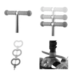 Kinderroller Draxter Plus 3in1 In Gelb -Bester Spielzeug Geschäft lorelli kinderroller draxter plus 3in1 in gelb 3