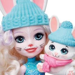 MATTEL Enchantimals Hasen-Skihütte (ca. 63 cm) Mit Bevy Bunny-Puppe (ca. 15 cm) -Bester Spielzeug Geschäft mattel enchantimals hasen skihutte ca 63 cm mit bevy bunny puppe ca 15 cm 3