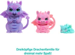 MATTEL Royal Enchantimals Deanna Dragon Familie -Bester Spielzeug Geschäft mattel royal enchantimals deanna dragon familie 8
