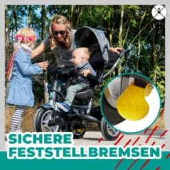 Dreirad KSF10 In Grau -Bester Spielzeug Geschäft miweba dreirad ksf10 in grau 7