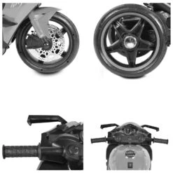 Kinder Elektromotorrad Ninja In Schwarz -Bester Spielzeug Geschäft moni kinder elektromotorrad ninja in schwarz 2