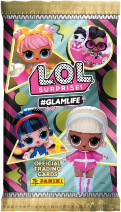 L.O.L. Tradingcards Serie 2 "GLAMLIFE" Booster, 1 Stück -Bester Spielzeug Geschäft panini verlag l o l tradingcards serie 2 glamlife booster 1 stuck 3