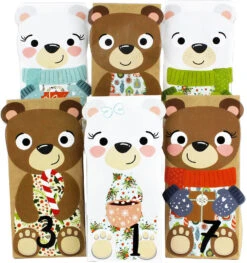 Adventskalender Tüten - Bären