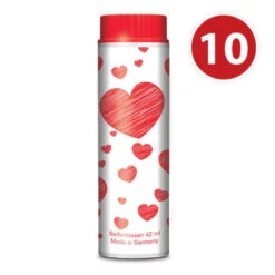PUSTEFIX Seifenblasen Klassik 42ml - 10er Set Im Herzen Design