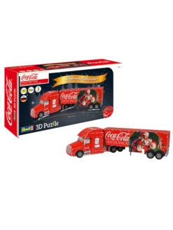 Revell Adventskalender-3D-Puzzle "Coca-Cola Truck" - Ab 12 Jahren