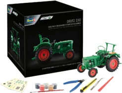 Revell Adventskalender Traktor Deutz D30 Easy-click-system, Bausatz Zum Zusammenst...