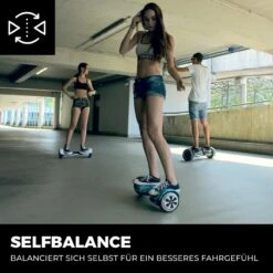 Hoverboard W1 In Schwarz -Bester Spielzeug Geschäft robway hoverboard w1 in schwarz 3