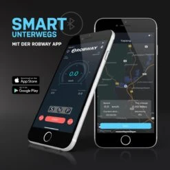 Hoverboard W1 In Schwarz -Bester Spielzeug Geschäft robway hoverboard w1 in schwarz 4