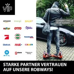 Hoverboard W1 In Schwarz -Bester Spielzeug Geschäft robway hoverboard w1 in schwarz 6