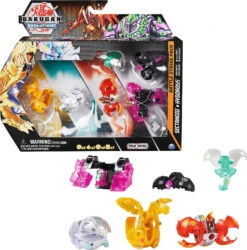 SPIN MASTER Bakugan 'Evolutions' Battle Strike 6er Pack Mit 1 Platinum Bakugan (Pyrus...