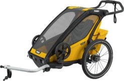 Thule Chariot Sport, Multisport-Fahrradanhänger Einsitzer, Spectra Yellow
