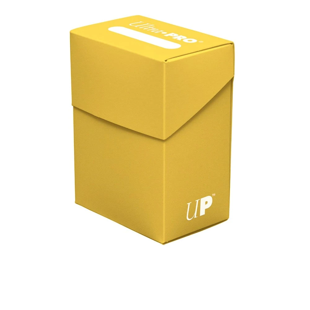 Ultra Pro Deck Box In Gelb 1 Ultra Pro Deck Box In Gelb
